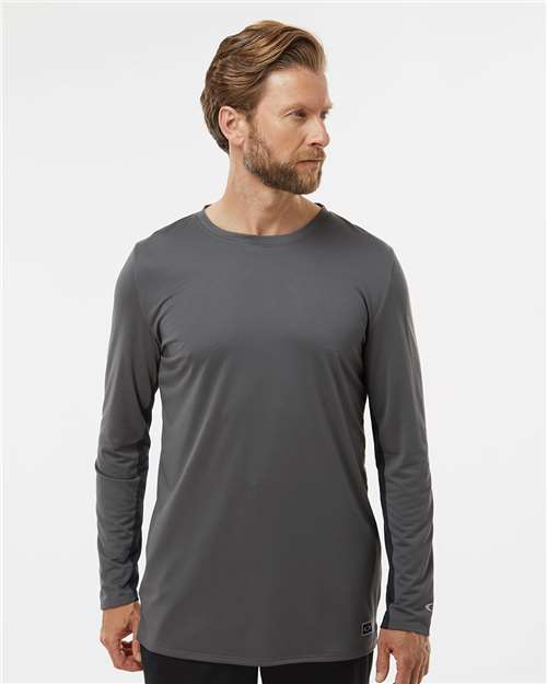 Custom Embroidered - Oakley - Men's Team Issue Hydrolix Long Sleeve T-Shirt - FOA402992