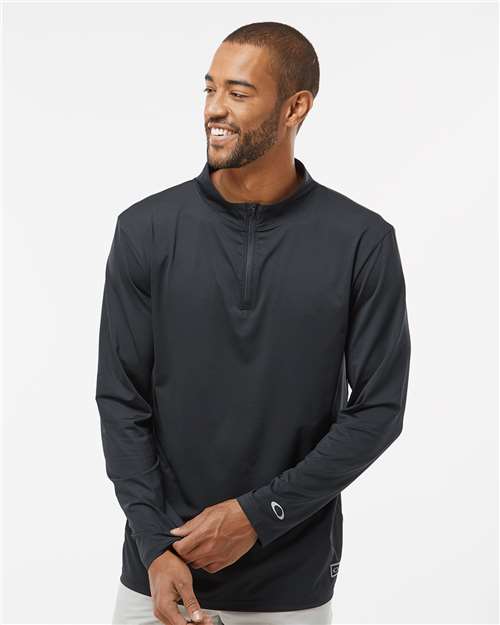 Custom Embroidered - Oakley - Men's Team Issue Podium Quarter-Zip Pullover - FOA402997
