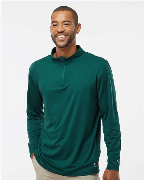 Custom Embroidered - Oakley - Men's Team Issue Podium Quarter-Zip Pullover - FOA402997