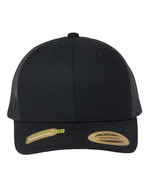 Custom Embroidered - YP Classics - Sustainable Retro Trucker Cap - 6606R