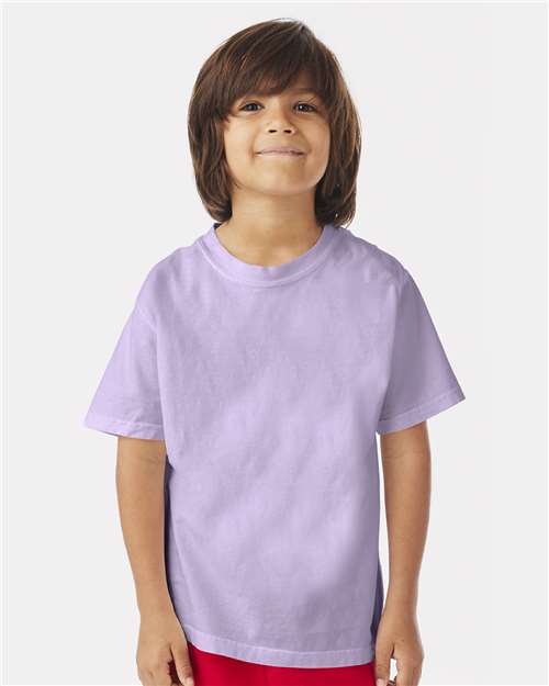 Custom Embroidered - ComfortWash by Hanes - Youth Garment-Dyed T-Shirt - GDH175