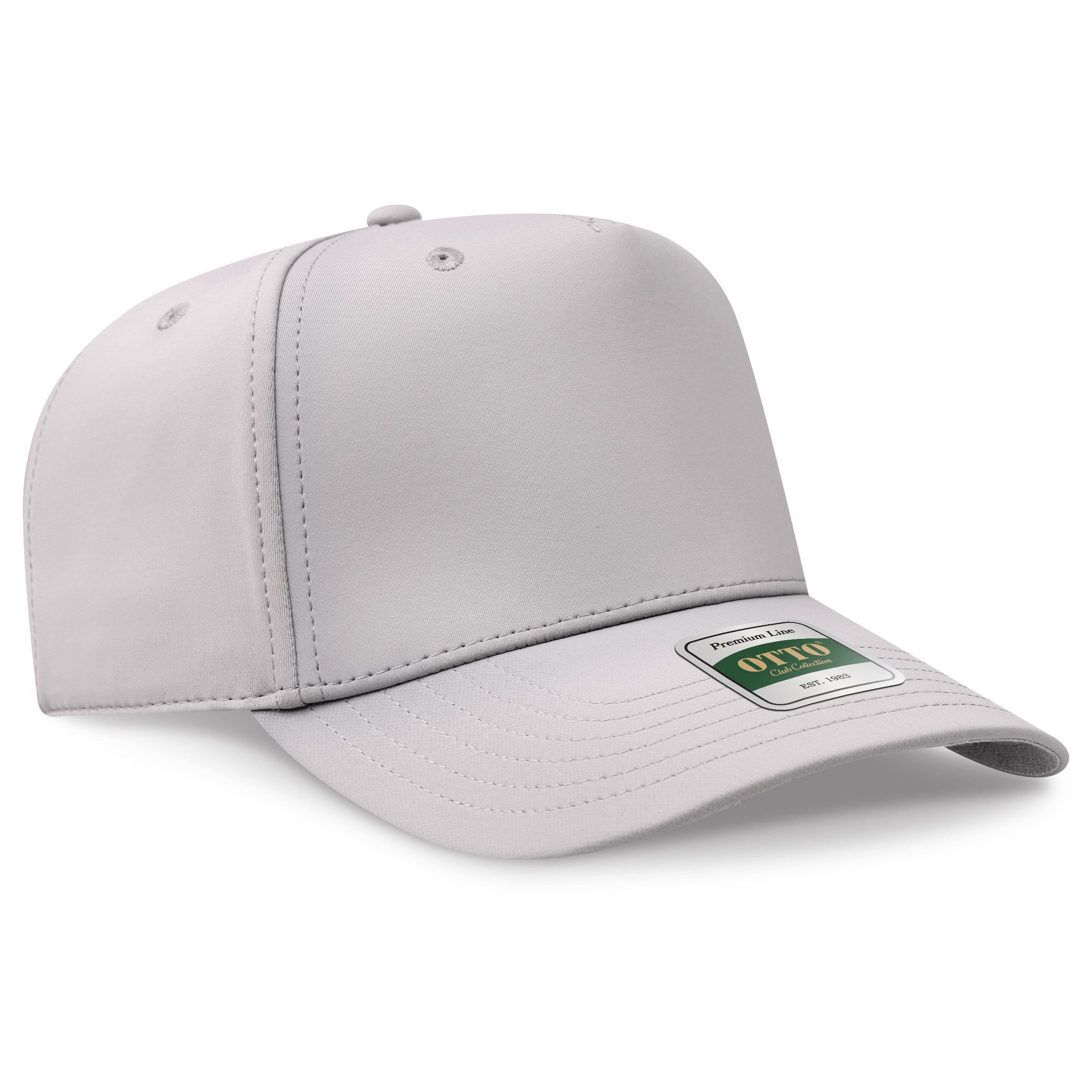 Custom Embroidered or DTF Printed - OTTO CAP® COMFY FIT® Club Collection 5 Panel Mid Profile Cap