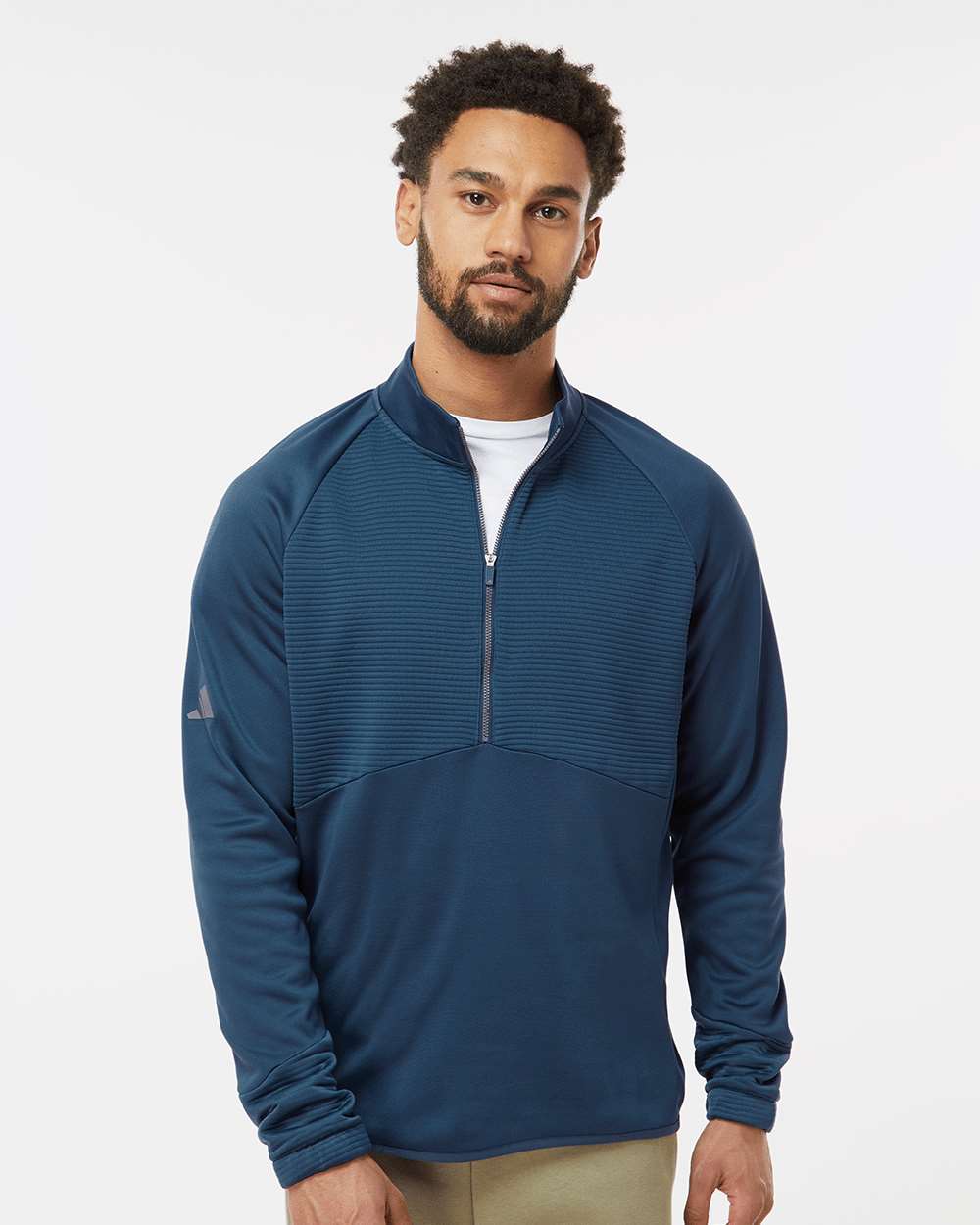 Custom Embroidery - Adidas - Quarter-Zip Pullover - A587