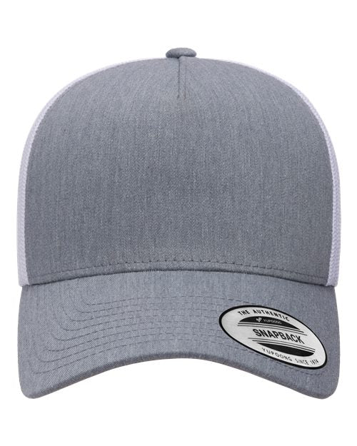 Custom Embroidered - YP Classics - Five-Panel Retro Trucker Cap - 6506