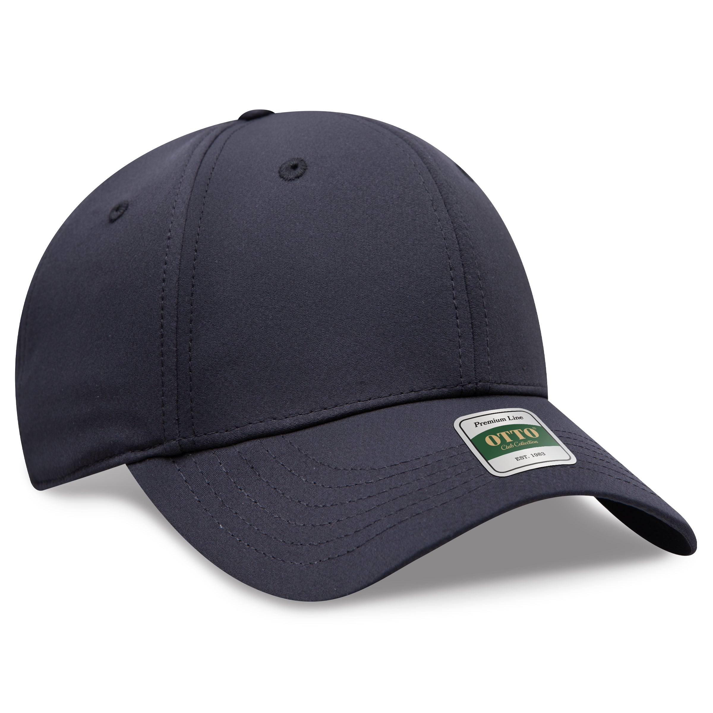 Custom Embroidered or DTF Printed - OTTO CAP® COMFY FIT® Club Collection 6 Panel Pro Style Cap