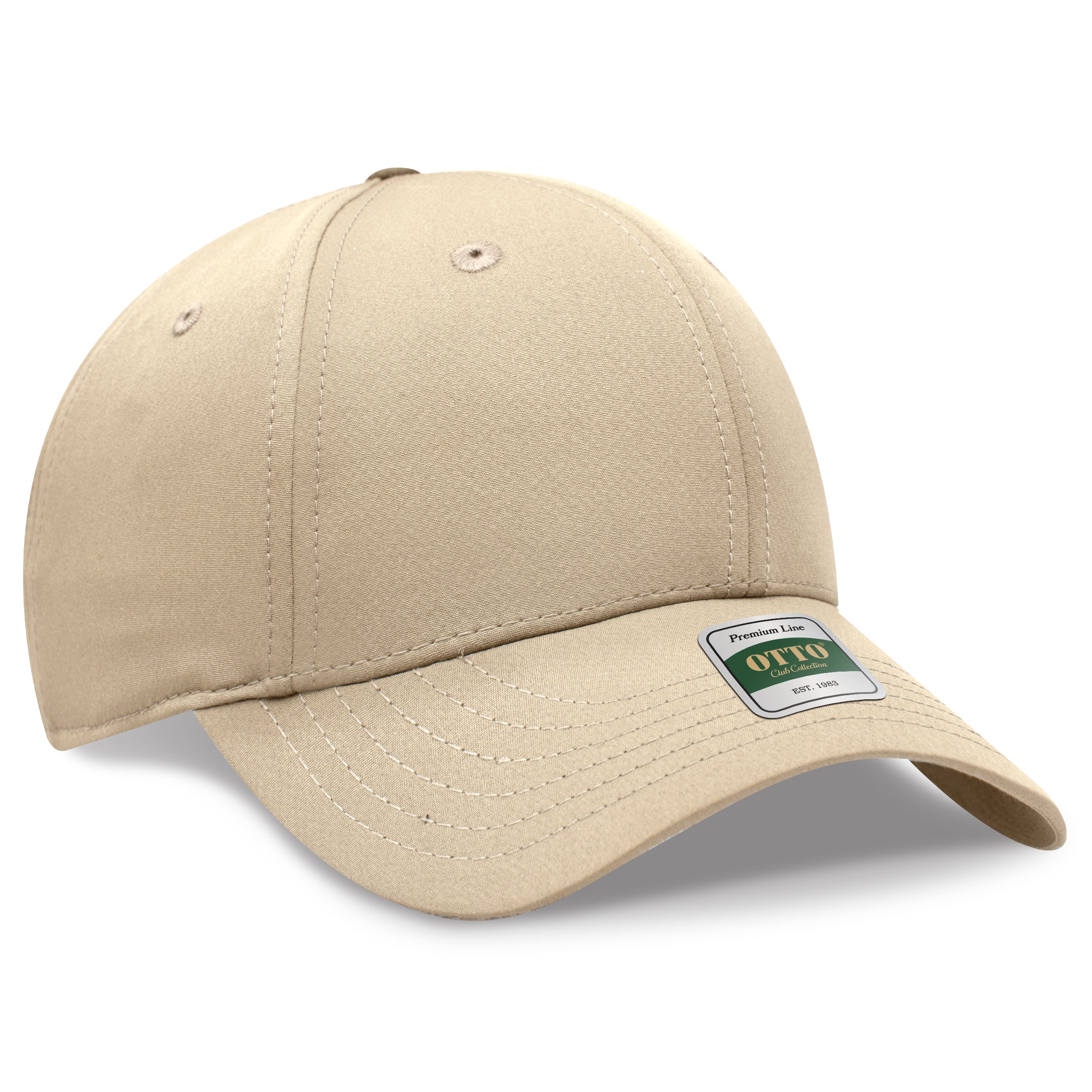 Custom Embroidered or DTF Printed - OTTO CAP® COMFY FIT® Club Collection 6 Panel Pro Style Cap