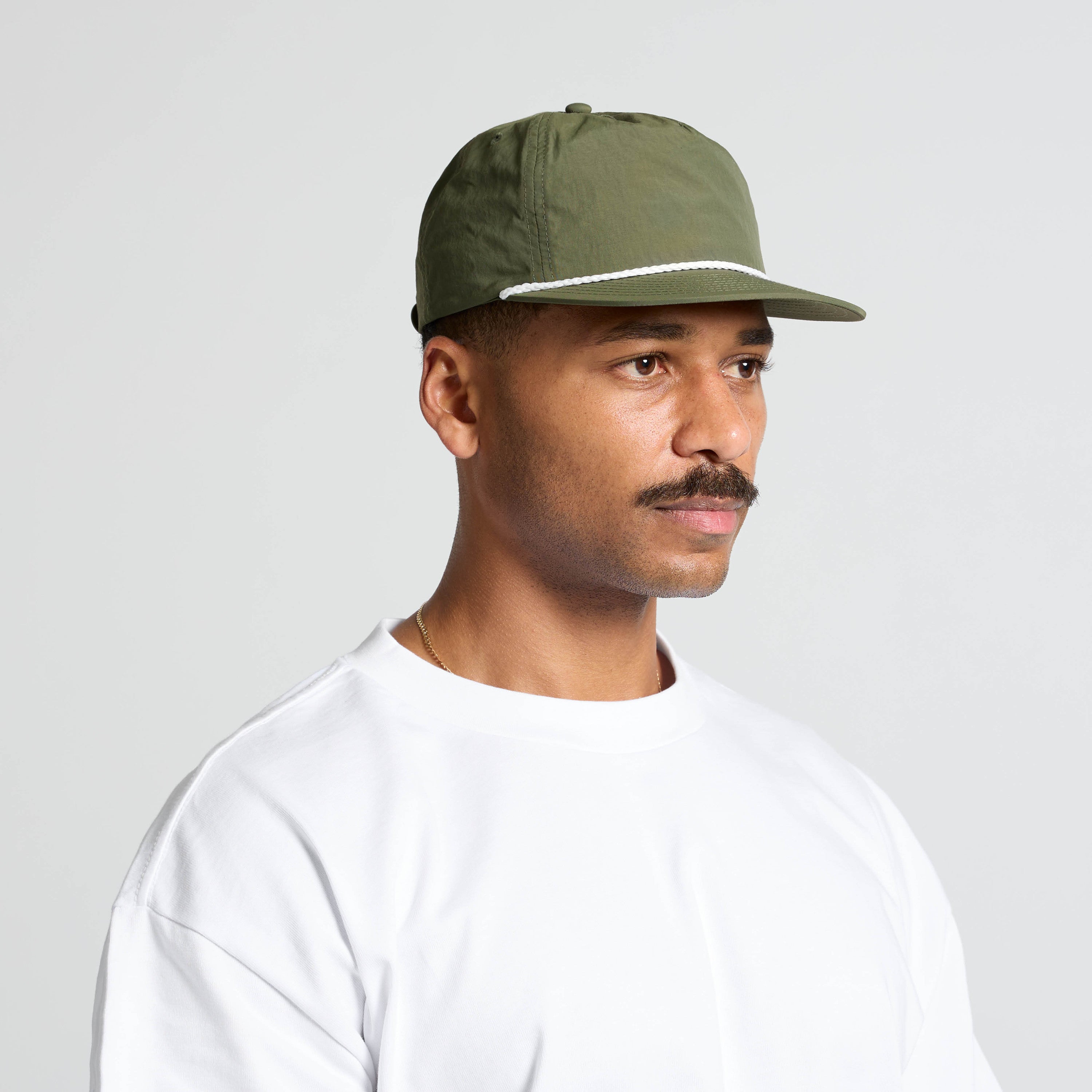 Custom Embroidered - SURF ROPE CAP - 1123