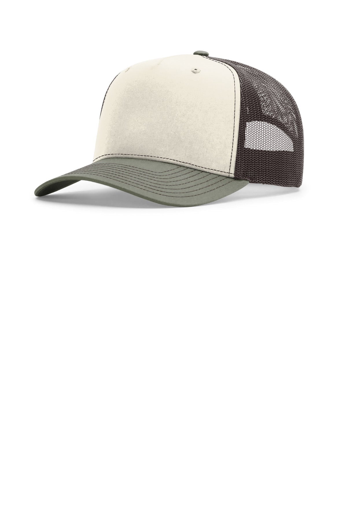 Custom Embroidery or DTF Print - Richardson Five-Panel Champ Trucker 112FPC