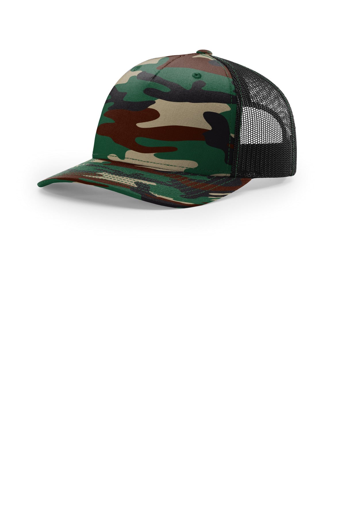 Custom Embroidery or DTF Print - Richardson Printed Five-Panel Trucker 112PFP