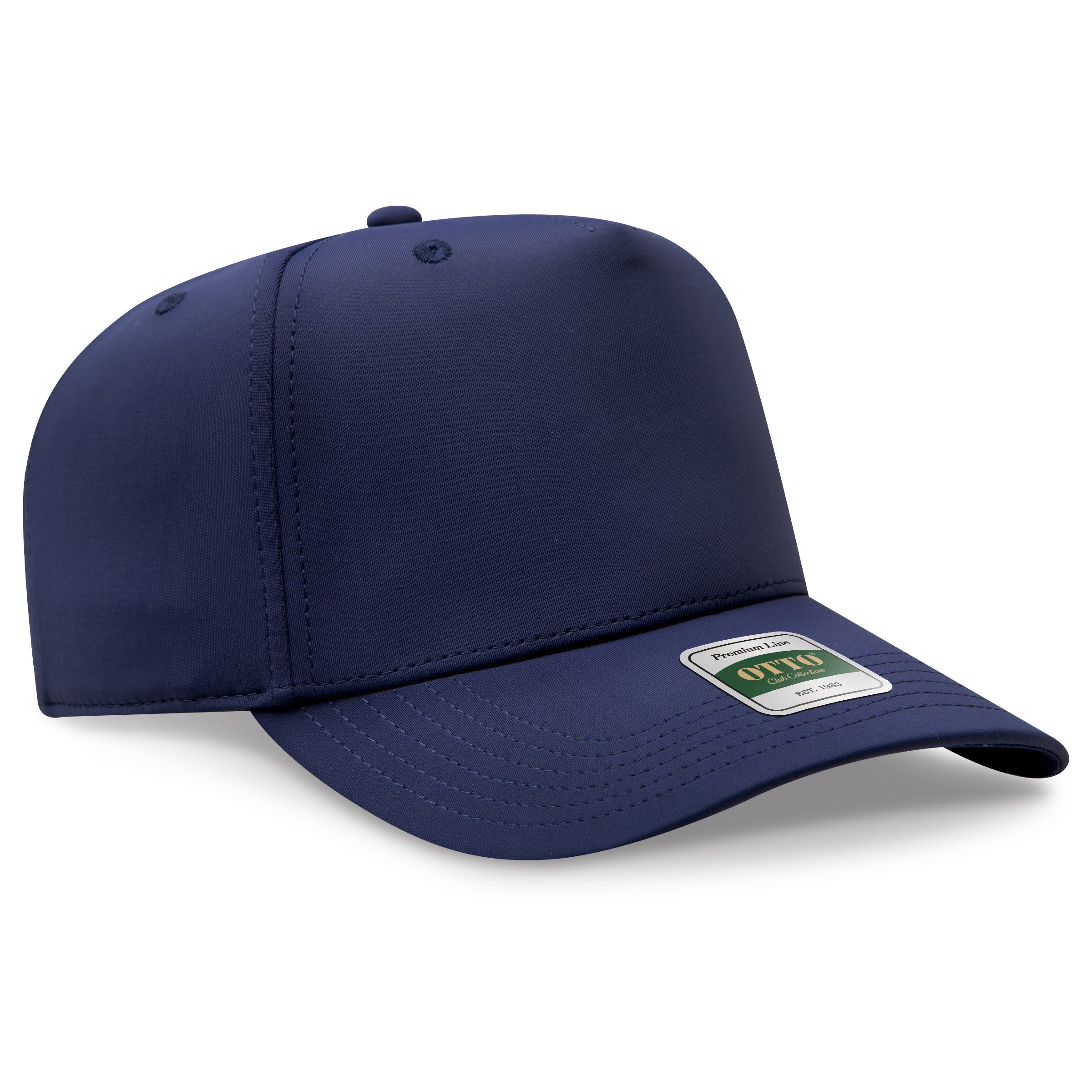 Custom Embroidered or DTF Printed - OTTO CAP® COMFY FIT® Club Collection 5 Panel Pro Style Cap