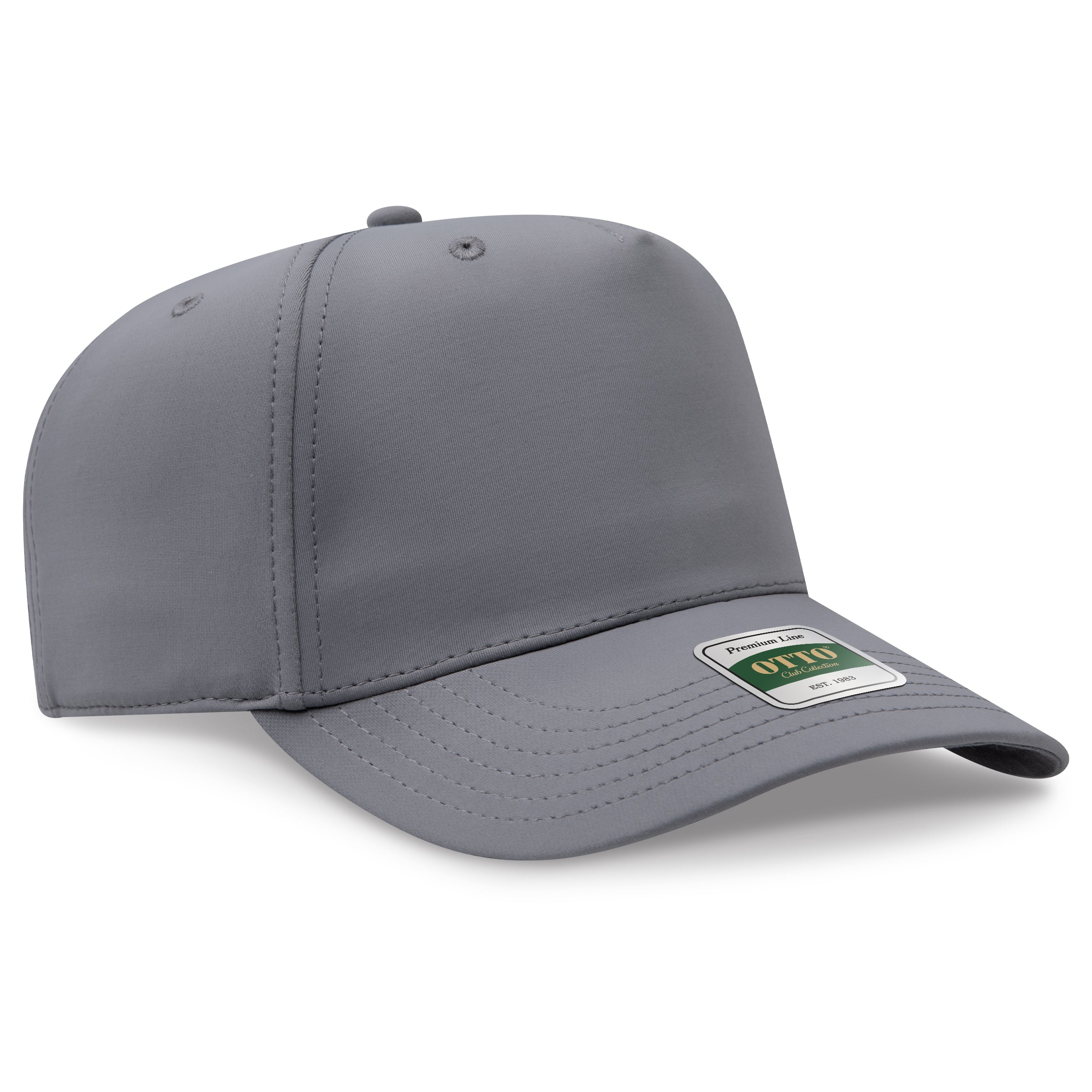 Custom Embroidered or DTF Printed - OTTO CAP® COMFY FIT® Club Collection 5 Panel Pro Style Cap