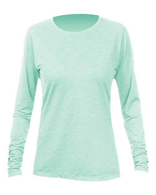 Custom Embroidered - ANETIK - Women's Breeze Tech Long Sleeve T-Shirt - WSBRZL0
