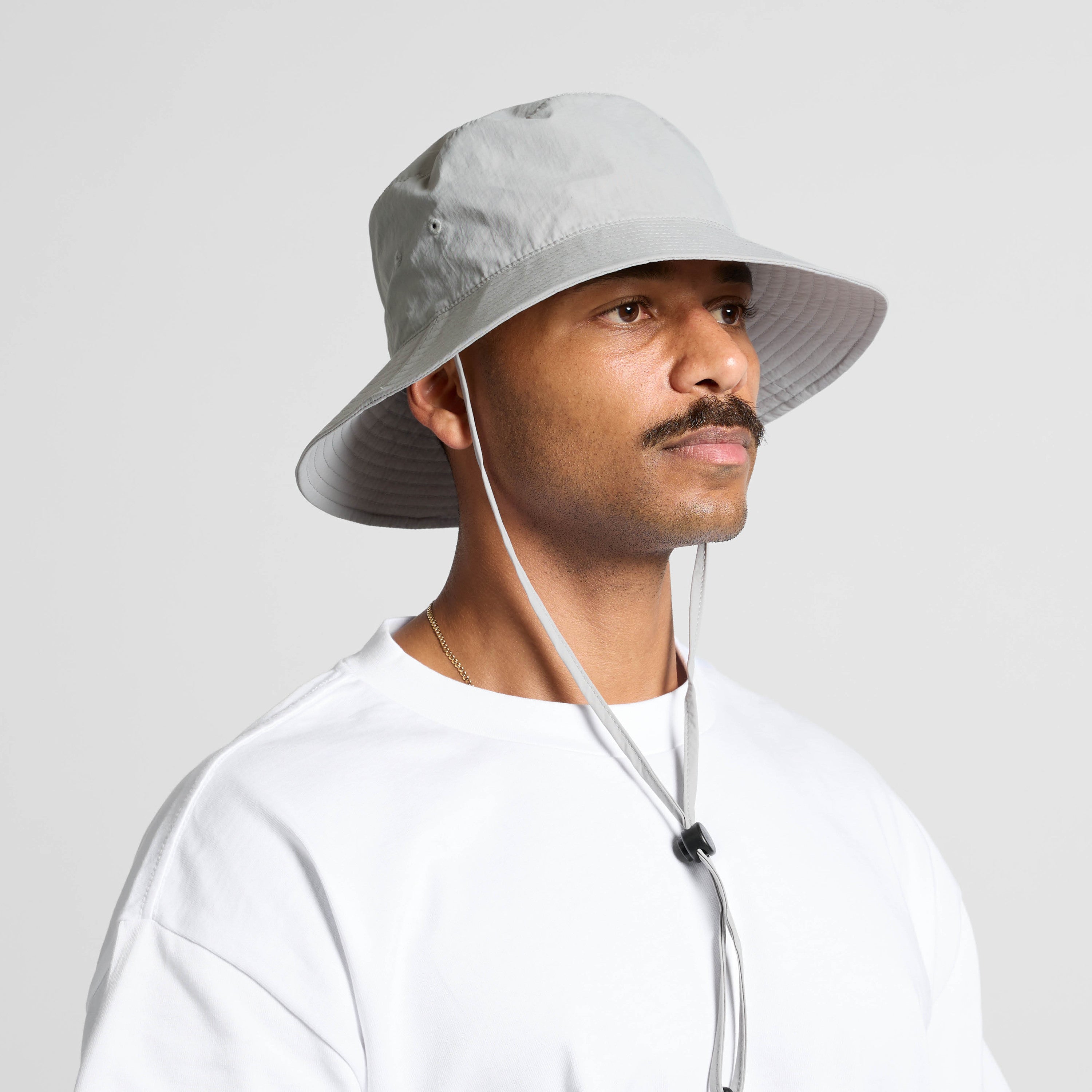 NYLON WIDE BRIM BUCKET HAT - 1174 display picture 1