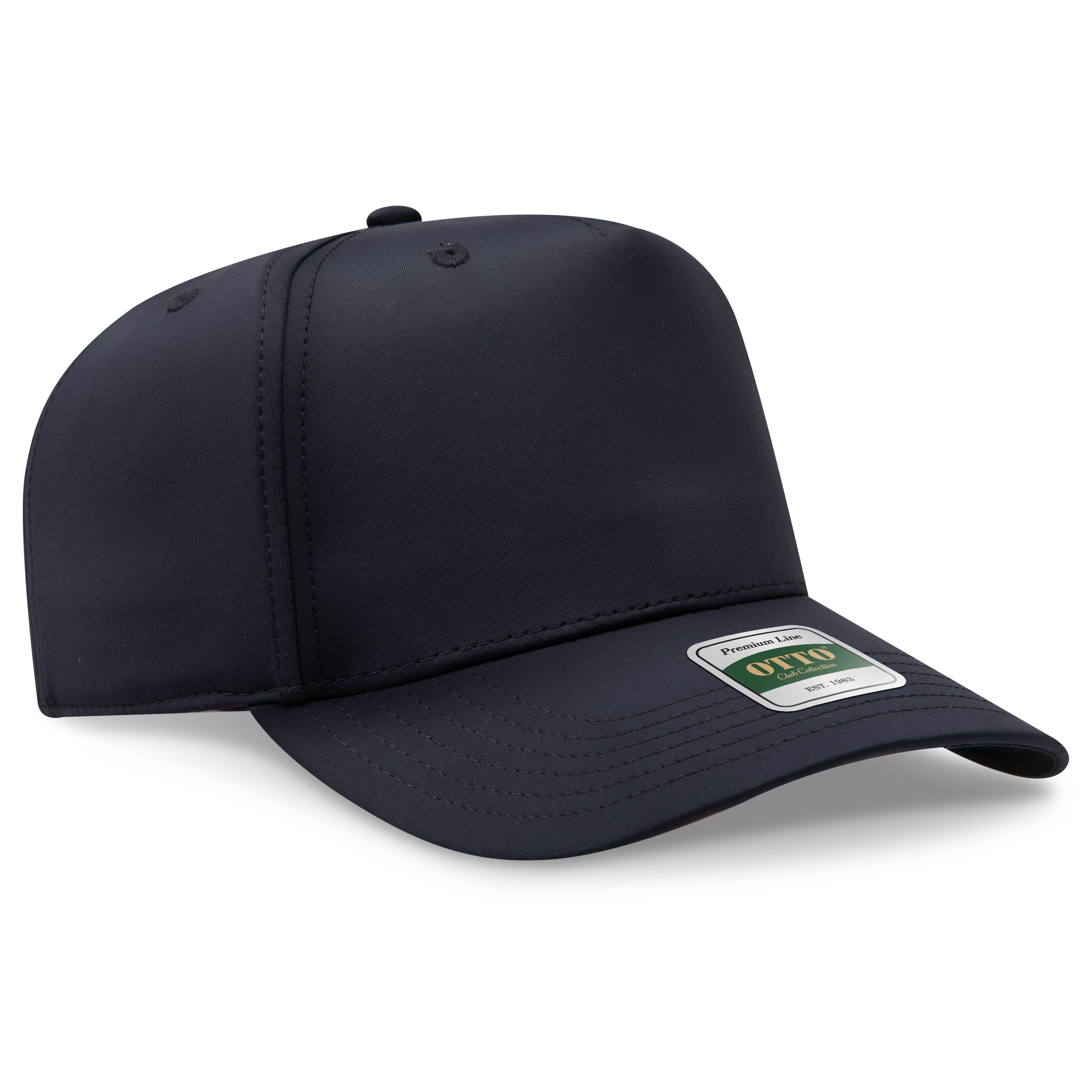 Custom Embroidered or DTF Printed - OTTO CAP® COMFY FIT® Club Collection 5 Panel Pro Style Cap