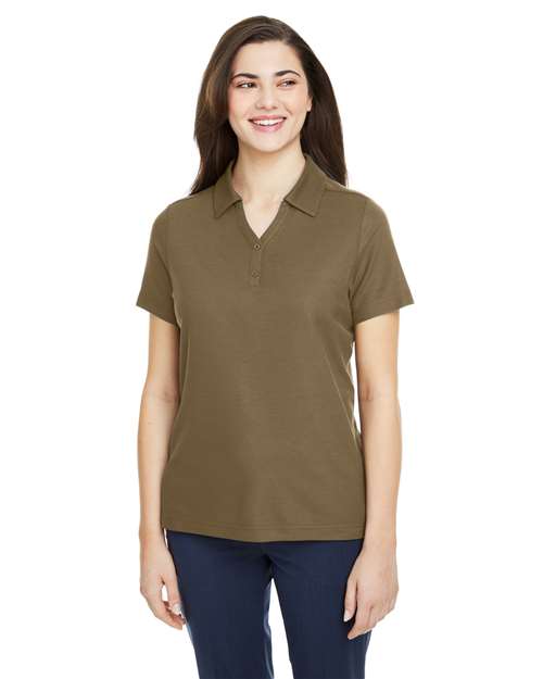 Custom Embroidered or DTF Printed - CORE365 - Women's Fusion ChromaSoft™ Pique Polo - CE112W