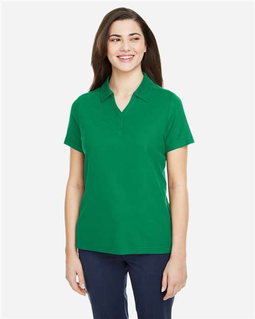 Custom Embroidered or DTF Printed - CORE365 - Women's Fusion ChromaSoft™ Pique Polo - CE112W
