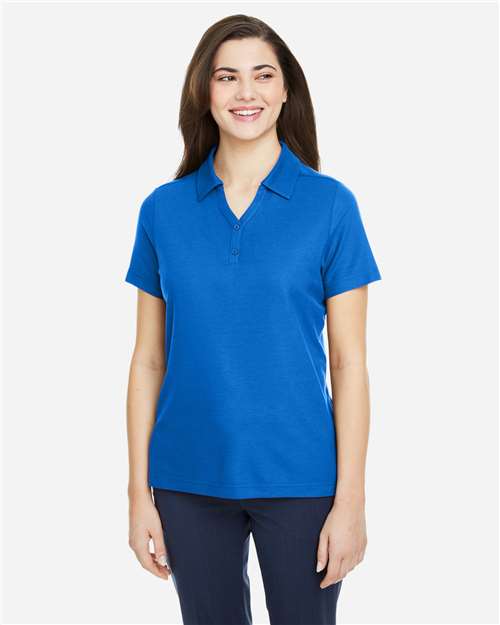 Custom Embroidered or DTF Printed - CORE365 - Women's Fusion ChromaSoft™ Pique Polo - CE112W