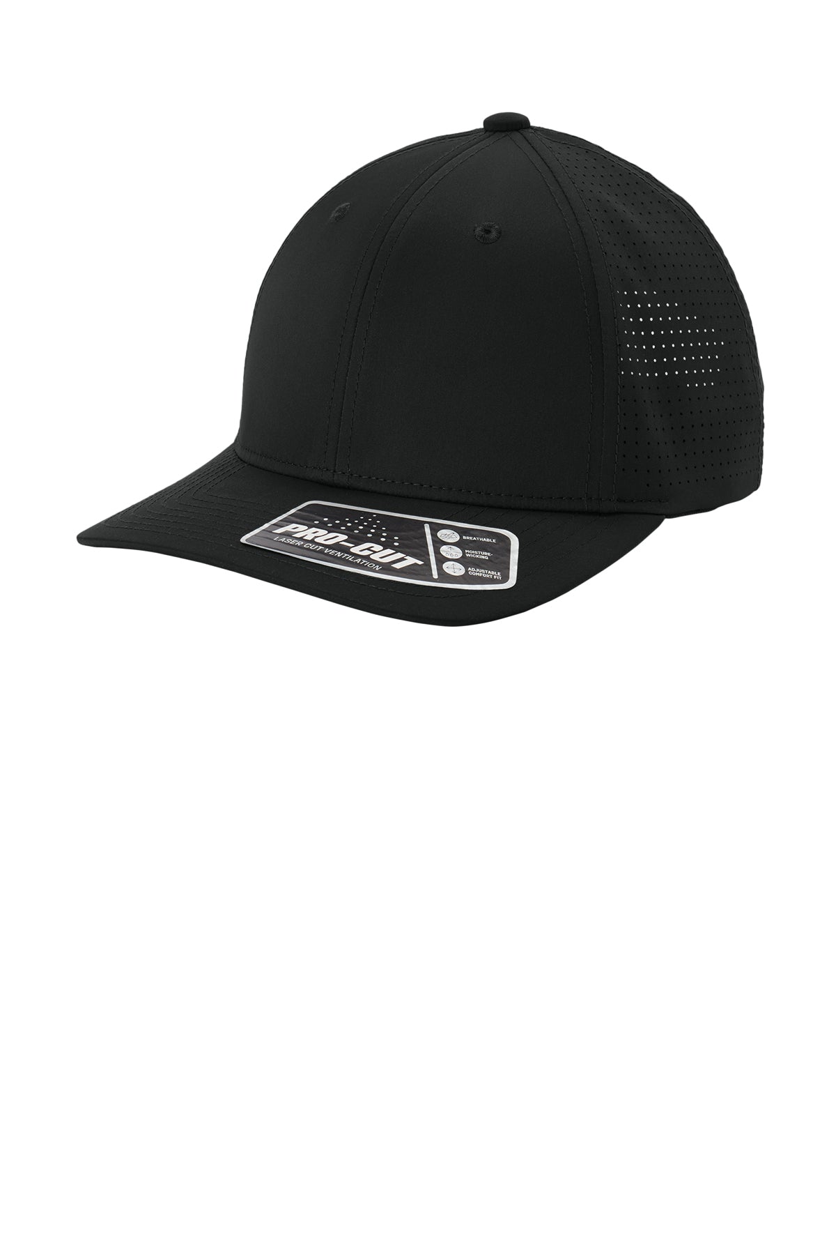 Breathable Adjustable Baseball Cap with Embroidered Logo Adjustable Ball Cap Your Custom Logo Image Embroidered on  main image 4