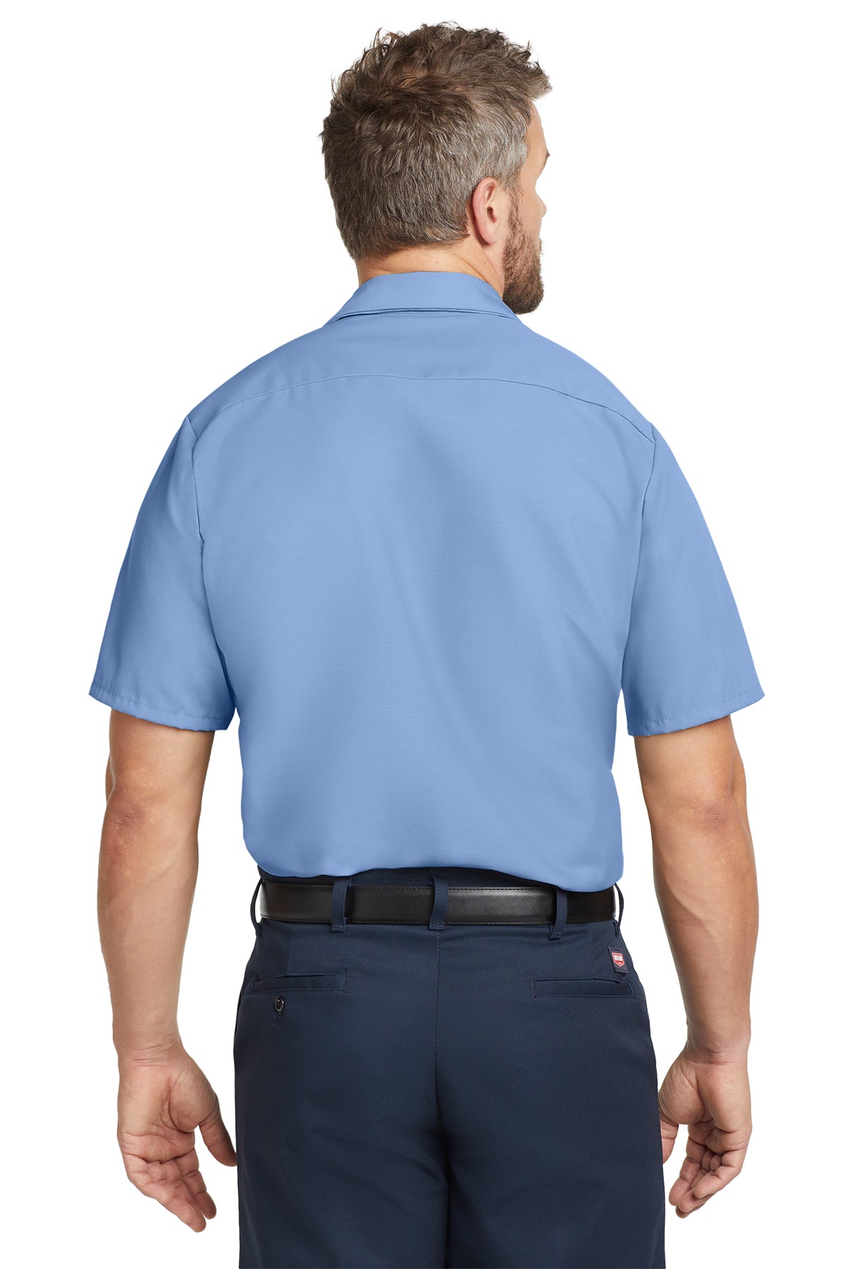 Custom Embroidered - Red Kap® Short Sleeve Industrial Work Shirt. SP24