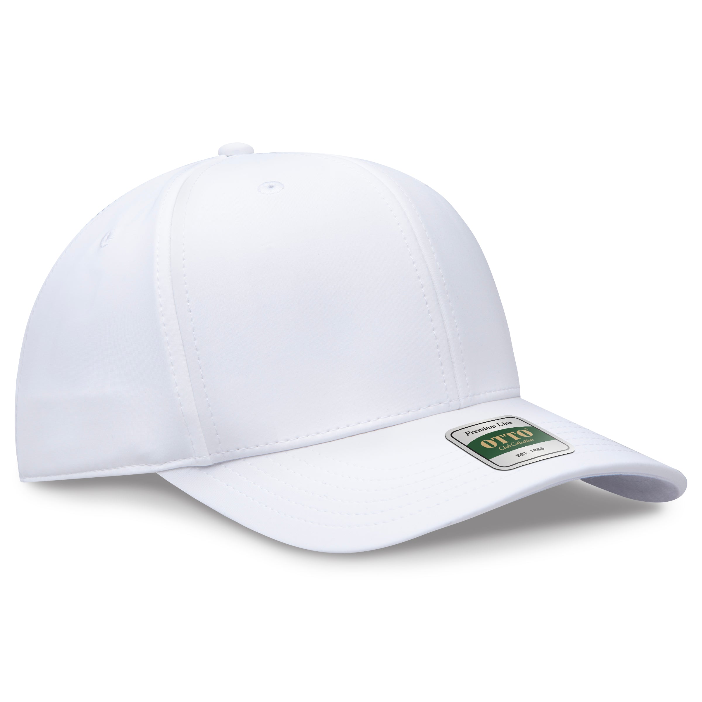 Custom Embroidered or DTF Printed - OTTO CAP® COMFY FIT® Club Collection 6 Panel Pro Style Cap