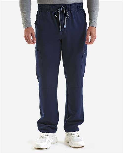 Custom Embroidered or DTF Printed - Onna - Men's Relentless Stretch Cargo Scrub Pants - NN500