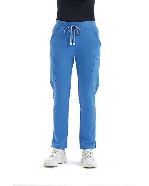 Custom Embroidered or DTF Printed - Onna - Women's Relentless Stretch Cargo Scrub Pants - NN600