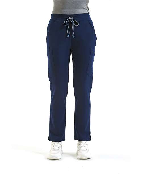 Custom Embroidered or DTF Printed - Onna - Women's Relentless Stretch Cargo Scrub Pants - NN600