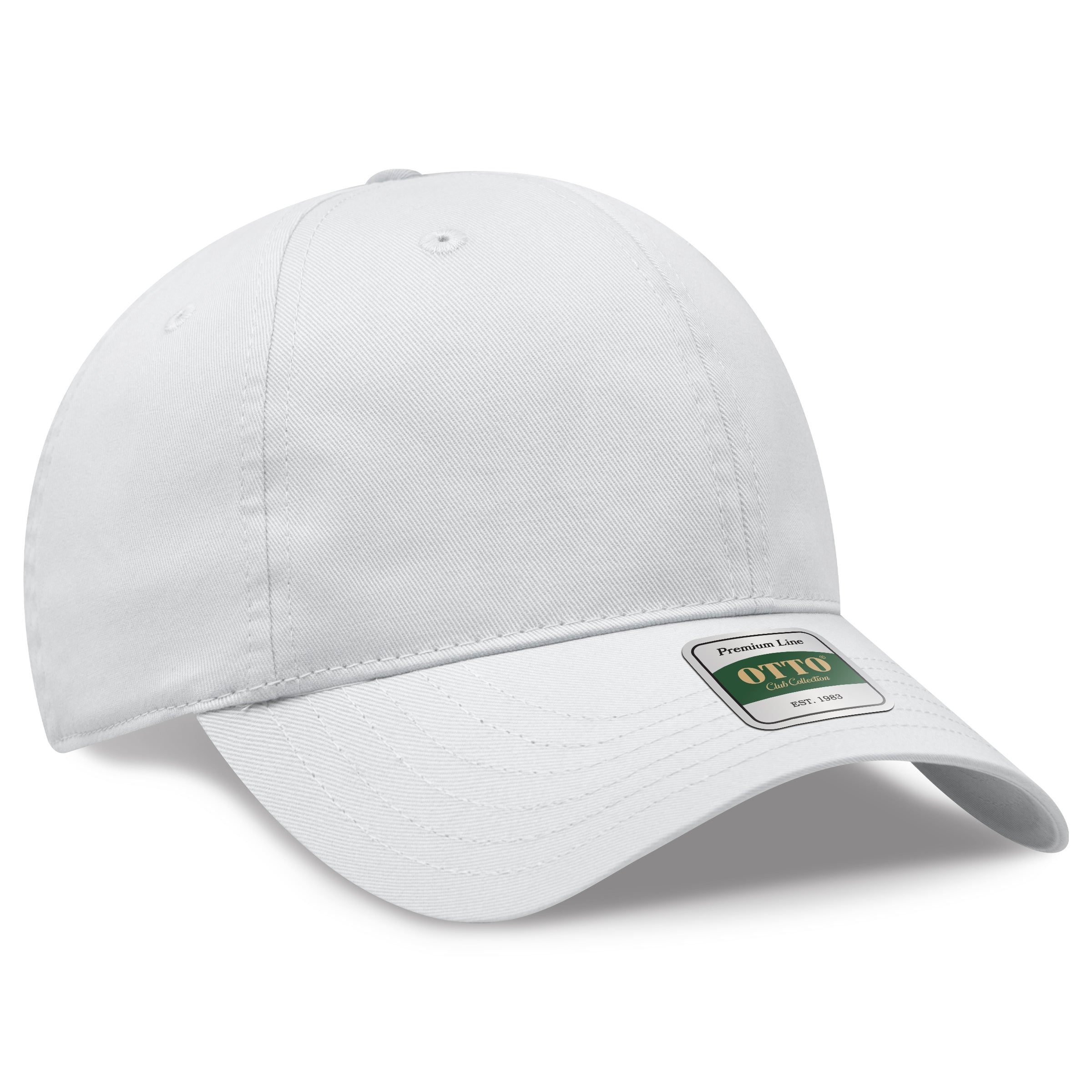 Custom Embroidered or DTF Printed - OTTO CAP® COMFY FIT® Club Collection 6 Panel Low Profile Dad Cap