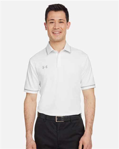 Custom Embroidered - Under Armour - Men's Tipped Teams Performance Polo - 1376904