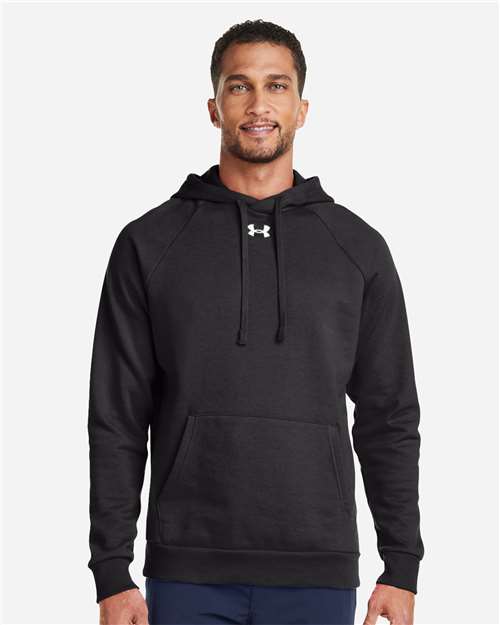Custom Embroidered - Under Armour - Men's Rival Fleece Hooded Sweatshirt - 1379757