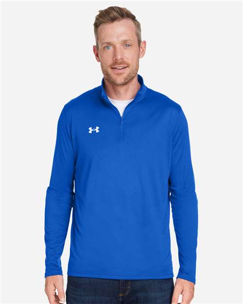 Custom Embroidered - Under Armour - Men's Team Tech™ Quarter-Zip Pullover - 1376844