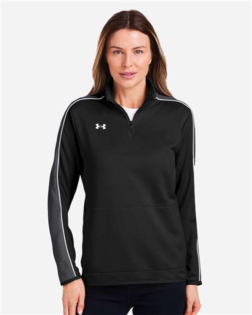 Custom Embroidered - Under Armour - Women's Command 2.0 Quarter-Zip Pullover - 1383274