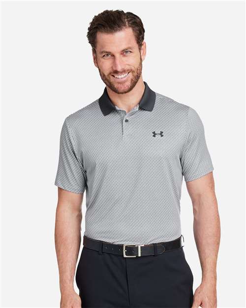 Custom Embroidered - Under Armour - Men's 3.0 Printed Performance Polo - 1377377