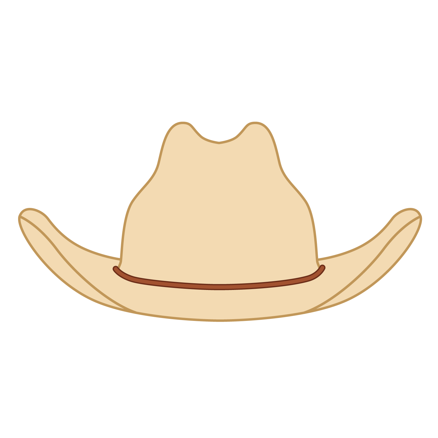 Custom Embroidered or DTF Printed - OTTO CAP® Straw Cowboy Hat w/ Adjustable Cord
