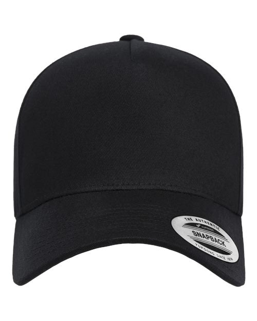 Custom Embroidered - YP Classics - Retro Cotton Blend Snapback Cap - 5079