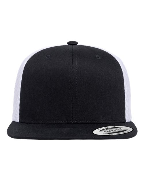 Custom Embroidered - YP Classics - Retro High Profile Trucker Cap - 6609