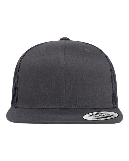 Custom Embroidered - YP Classics - Retro High Profile Trucker Cap - 6609