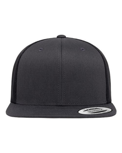 Custom Embroidered - YP Classics - Retro High Profile Trucker Cap - 6609