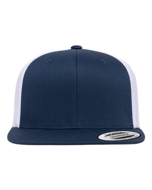 Custom Embroidered - YP Classics - Retro High Profile Trucker Cap - 6609
