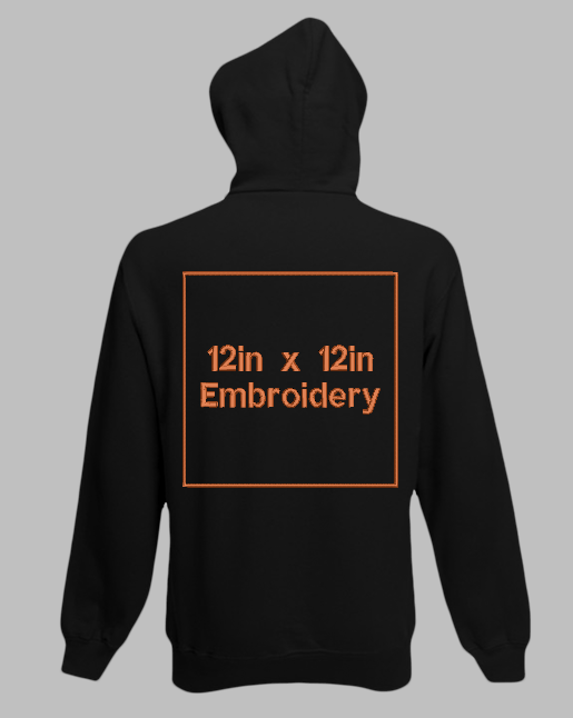12in x 12in Embroidery