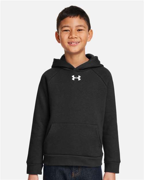 Custom Embroidered - Under Armour - Youth Rival Fleece Hooded Sweatshirt - 1379792