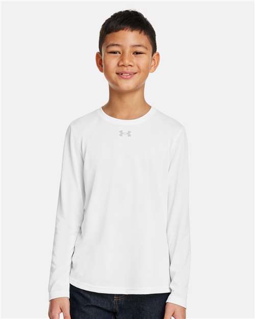 Custom Embroidered - Under Armour - Youth Tech™ Team Long Sleeve T-Shirt - 1377488