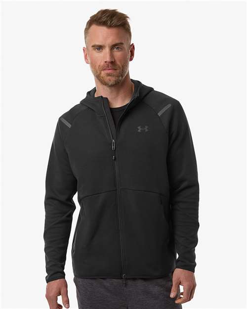 Custom Embroidered - Under Armour - Men's Unstoppable Fleece Full-Zip - 1379806