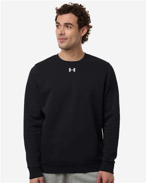 Custom Embroidered - Under Armour - Men's Team Icon Fleece Crew - 6014160