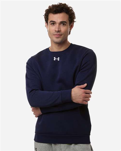 Custom Embroidered - Under Armour - Men's Team Icon Fleece Crew - 6014160