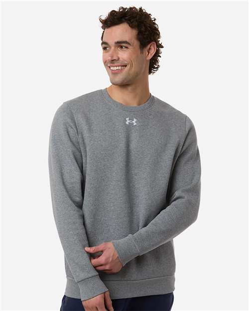 Custom Embroidered - Under Armour - Men's Team Icon Fleece Crew - 6014160