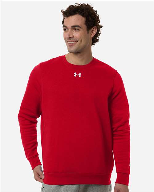 Custom Embroidered - Under Armour - Men's Team Icon Fleece Crew - 6014160