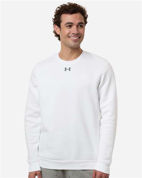Custom Embroidered - Under Armour - Men's Team Icon Fleece Crew - 6014160