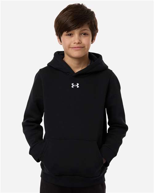 Custom Embroidered - Under Armour - Youth Team Icon Fleece Hooded Sweatshirt - 6014162