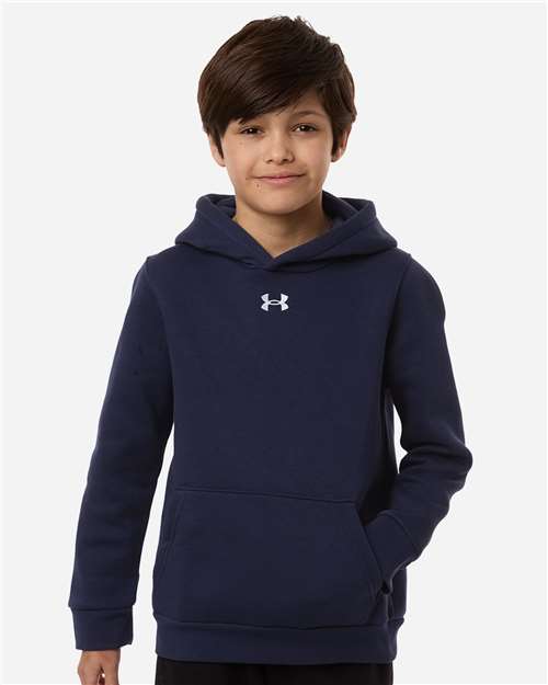 Custom Embroidered - Under Armour - Youth Team Icon Fleece Hooded Sweatshirt - 6014162